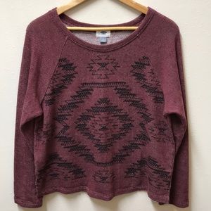 Old Navy Women’s Textured Graphic Pullover